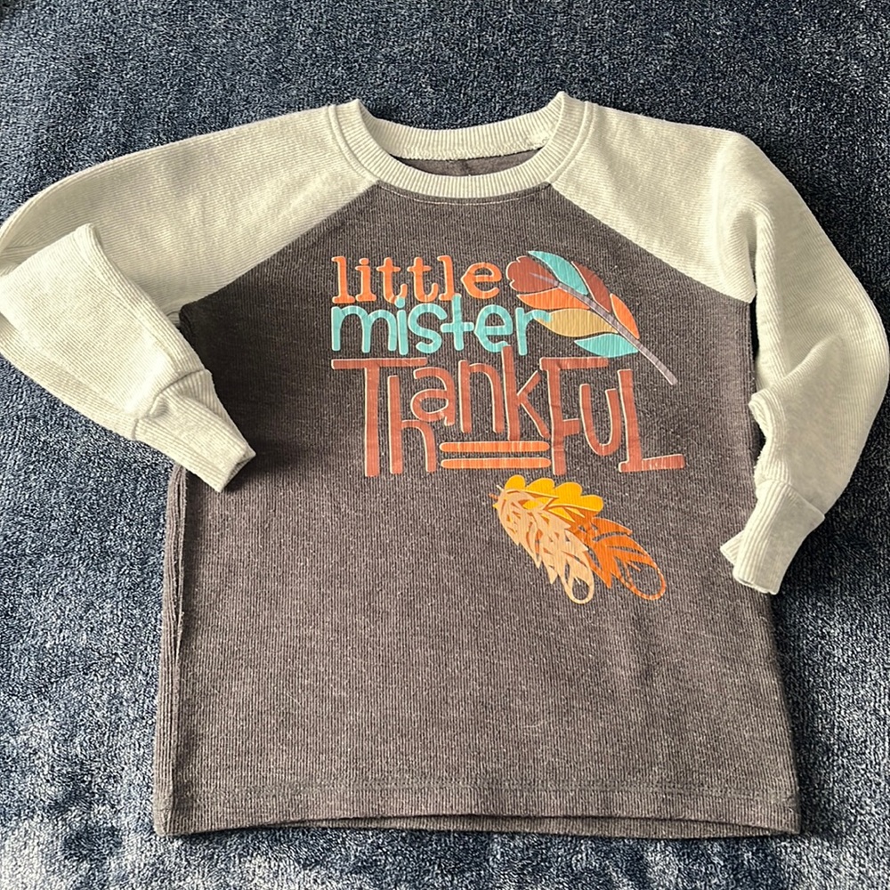 🍁 Toddler Long-Sleeve Sweater ~ Size 4 🍁